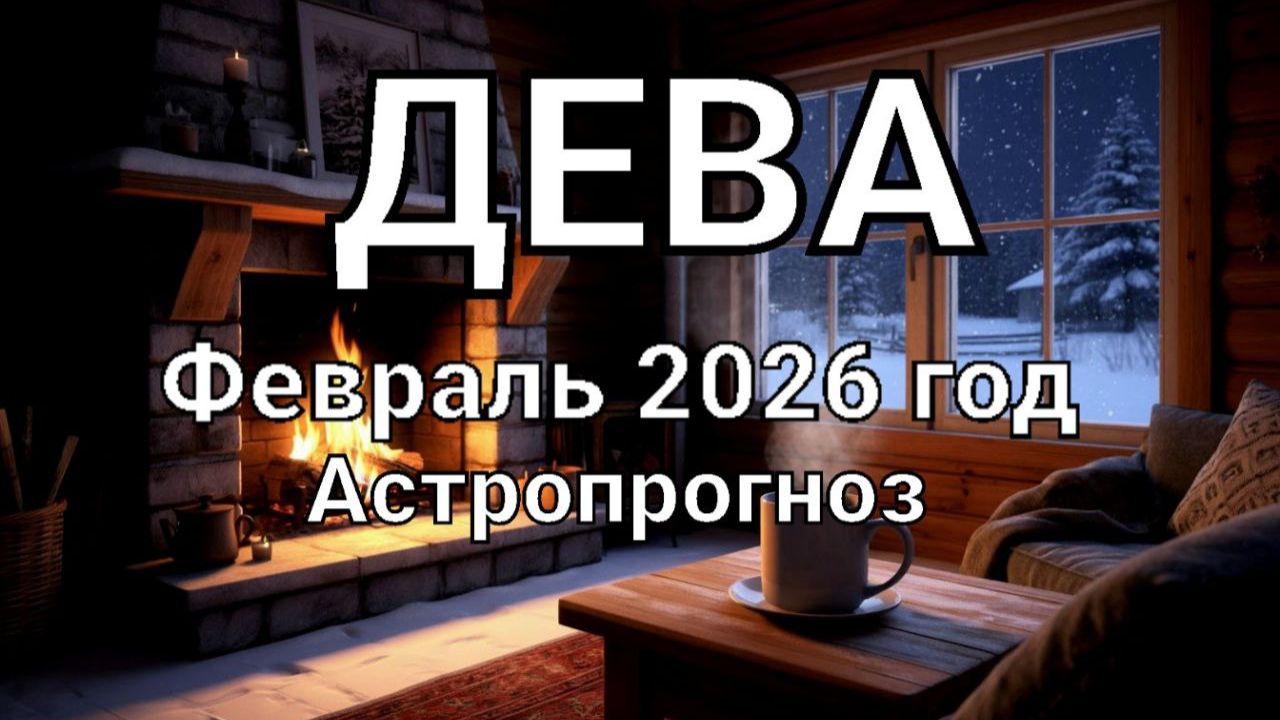 ДЕВА. Февраль 2026 год. Астропрогноз смотреть онлайн