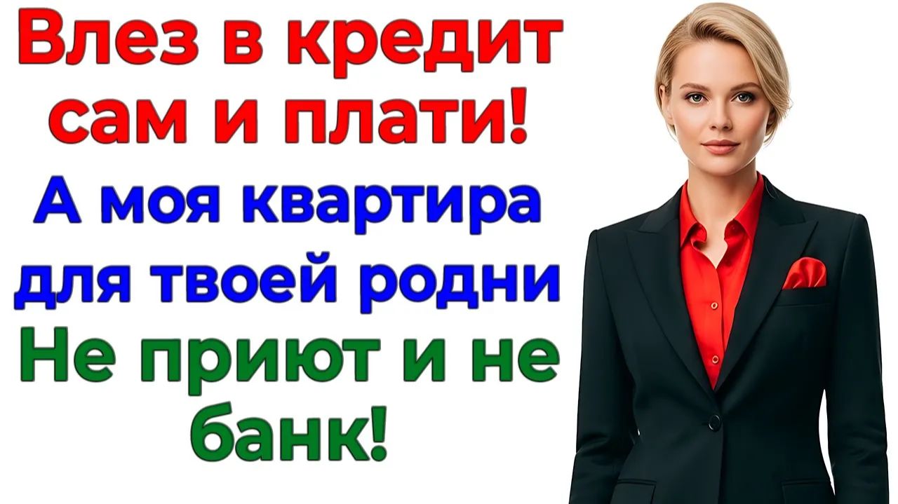 5 миллионов его долгов и моя квартира! Подарила мужу долги! | Истории Из Жизни | Реальная История смотреть онлайн