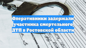 Водителя грузовика задержали после смертельного ДТП под Ростовом