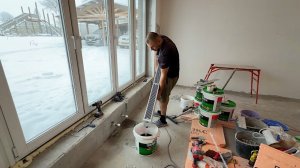 Наконец-то открытие! Делаем ремонт на новогодних праздниках. Сняли отопление в доме.