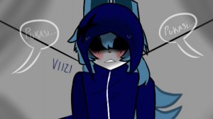 Terrible mouse. Учусь анимировать в "ibis Paint X" короткая анимация, Pukasi идёт по коридору