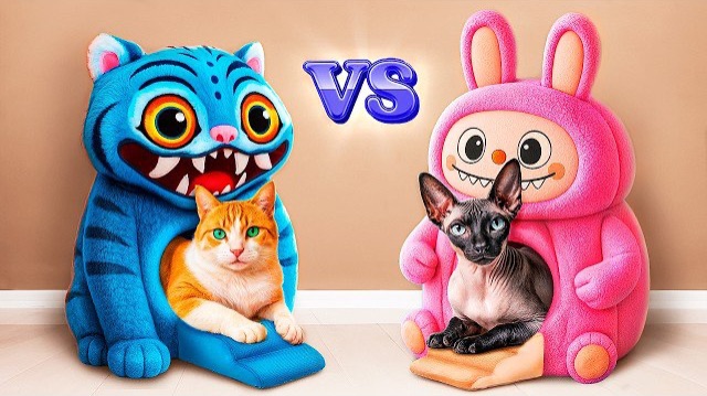 Как живет богатая и бедная кошка. смотреть онлайн