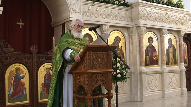 2 января 2026 г. Проповедь по запричастном стихе произнес протоиерей Иоанн Кравченко. смотреть онлайн