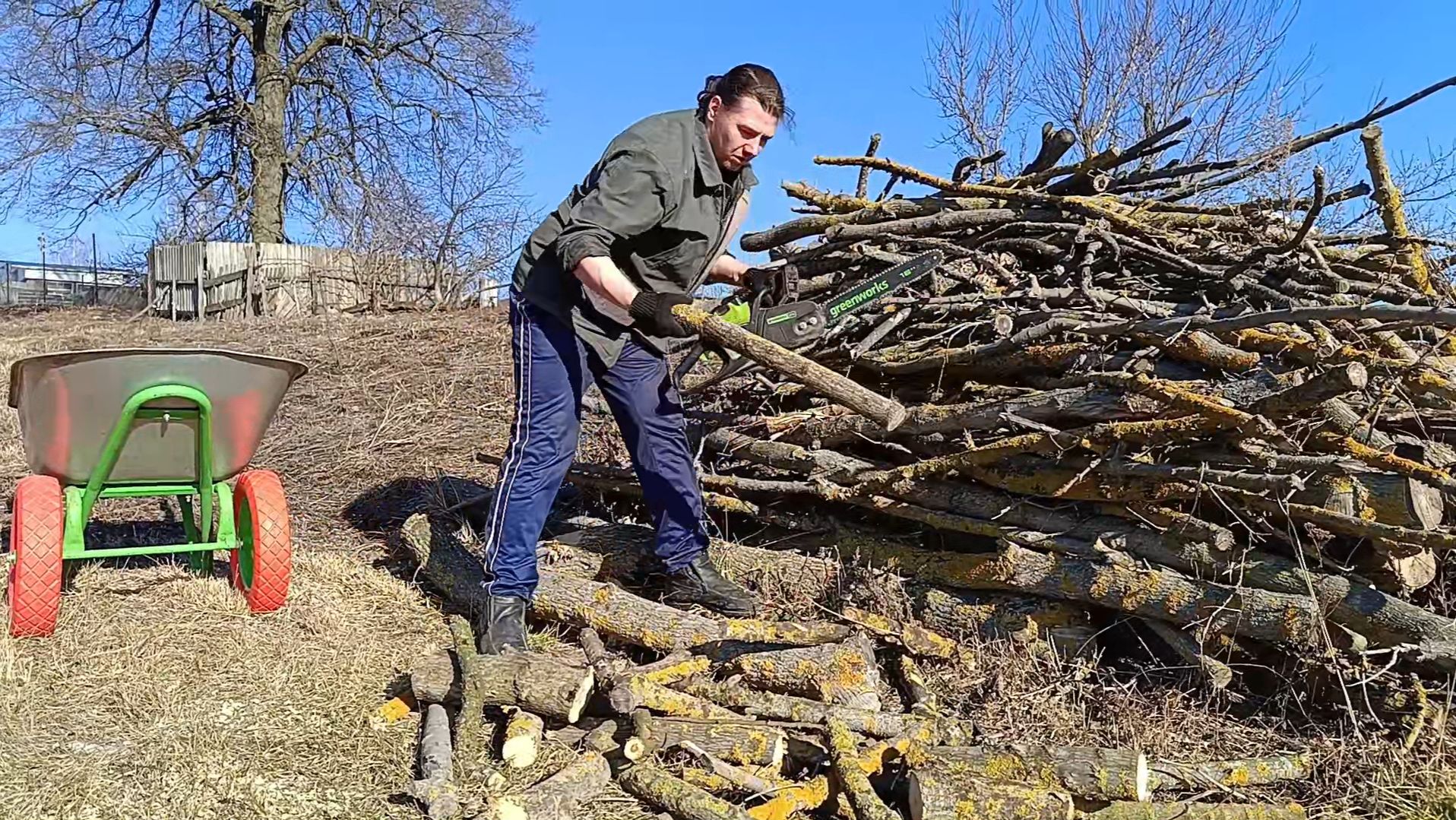 Древесная зола для кур. Заготовка дров. Март 03 2025 смотреть онлайн