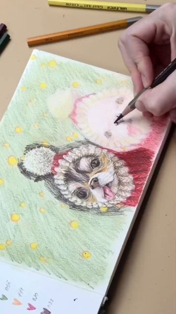 🎄Новый урок ждет участников творческого клуба! Рисуйте с удовольствием 🧡 #клуб_dariart смотреть онлайн