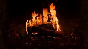 Камин, зимний вечер, нежная мелодия, романтический джаз