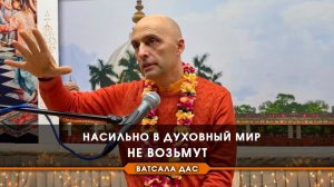 Насильно в духовныи мир не возьмут - Е.М. Ватсала прабху