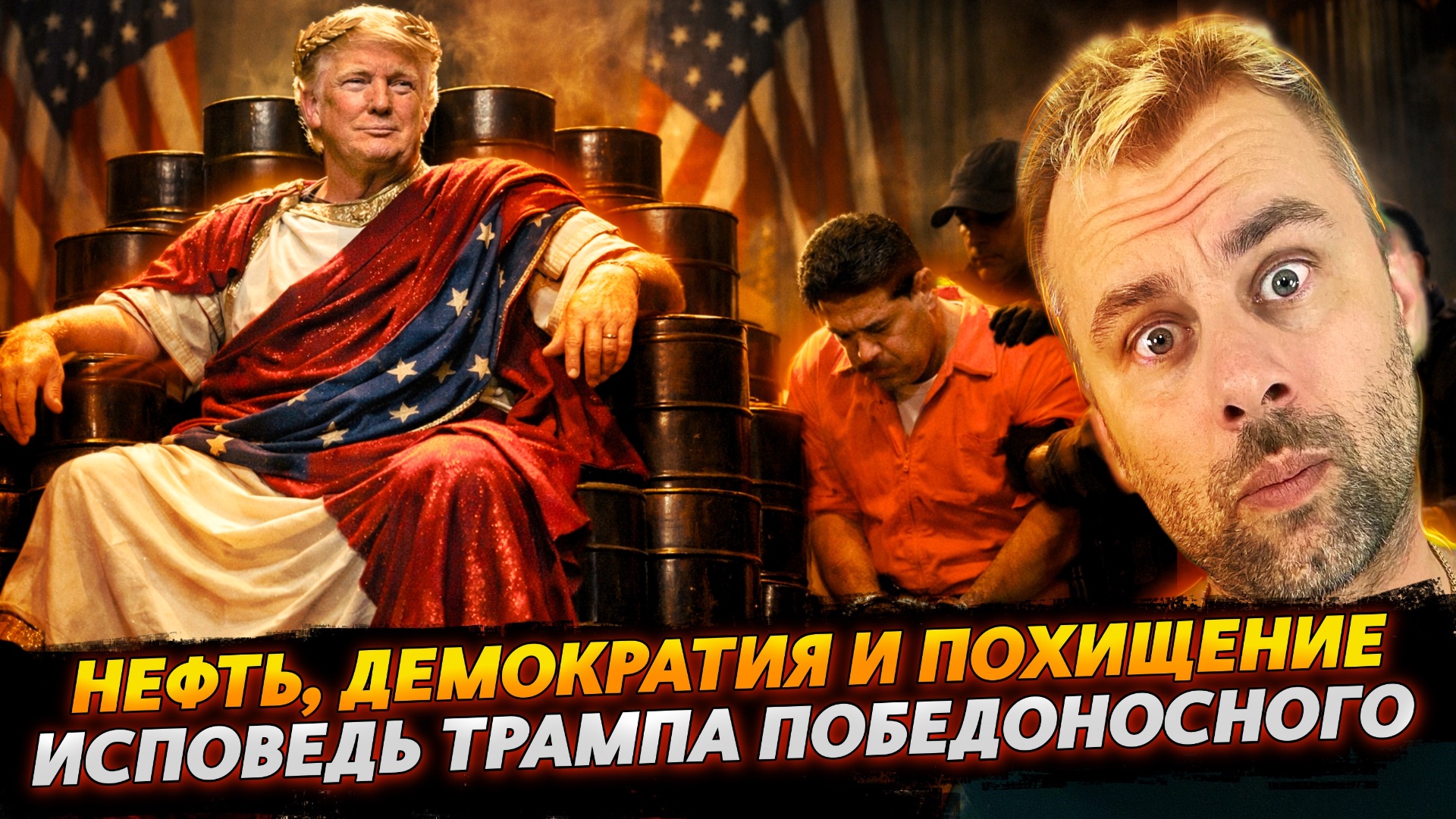 НЕФТЬ, ДЕМОКРАТИЯ И ПОХИЩЕНИЕ | ИСПОВЕДЬ ТРАМПА ПОБЕДОНОСНОГО смотреть онлайн