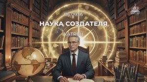 Наука Создателя. Катрен от 06.09.16.