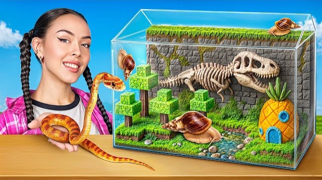 Мы построили террариум для бородатой агамы своими руками смотреть онлайн