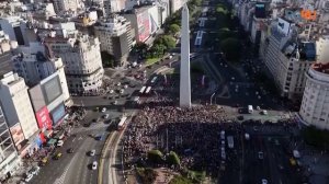 В Аргентине прошли манифестации в поддержку военной агрессии США