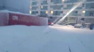 Краткий обзор улицы "50 лет Севморпути". Начало декабря 2025. Автор видео- Евгений Щербаков.