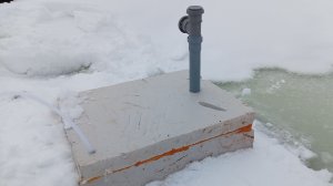 Ящик для зимней аэрации пруда.