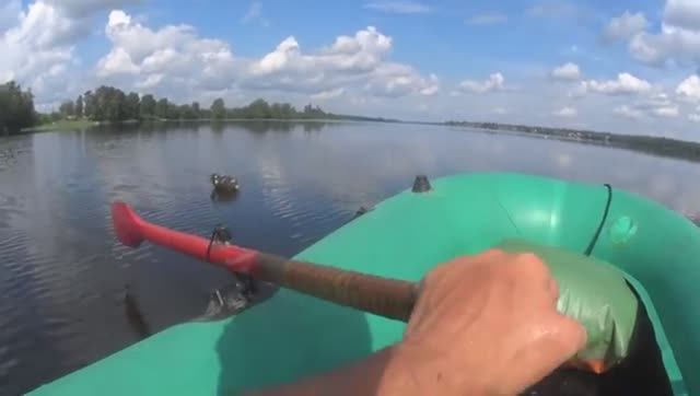 Вот это рыбина Не поверил глазам Рыбалка огромными сетями ОХОТА НА СУДАКА. смотреть онлайн