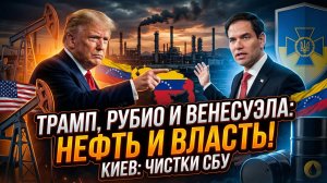 🤝Меркурис | Двойной удар Трампа. Прямое управление Венесуэлой, захват её нефти и кадровая чистка...