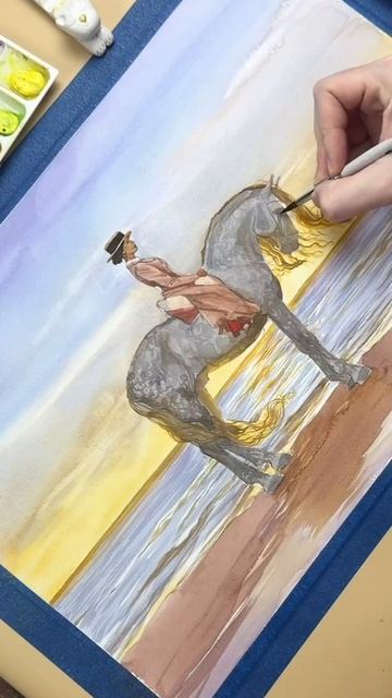 ⭐️ Продолжаем рисовать лошадей! смотреть онлайн