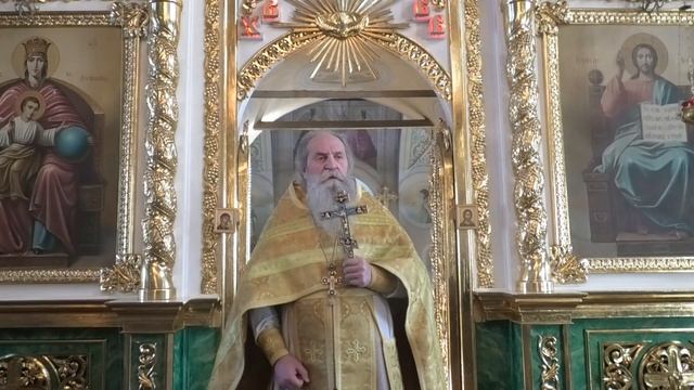 Проповедь отца Павла. Неделя 30-я по Пятидесятнице. 04.01.2026 смотреть онлайн