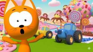 СИНИЙ ТРАКТОР | МУЛЬТИК ДЛЯ ДЕТЕЙ 🚜 | РАЗВИВАЮЩИЕ ПЕСЕНКИ И ТЕХНИКА