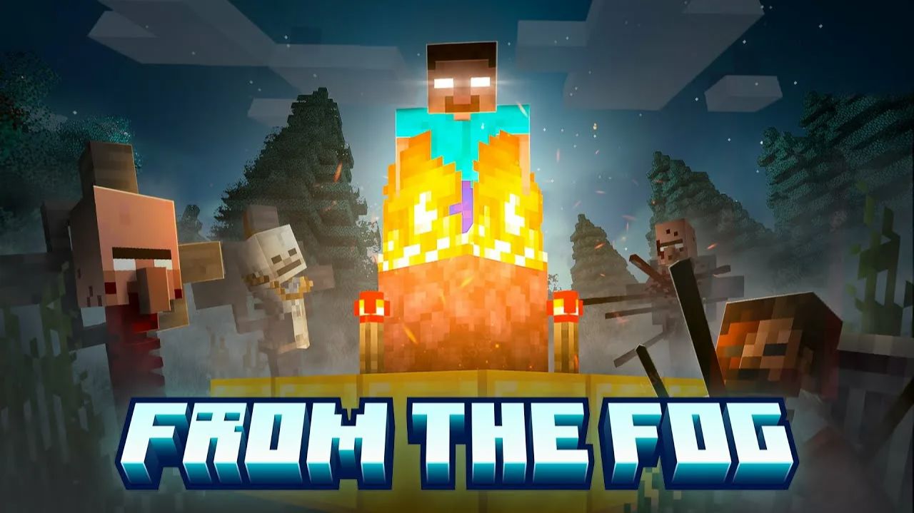 FROM THE FOG-Хиробрин нашёл меня!-3 сезон! 2 серия! Это было страшно! Minecraft Herobrine