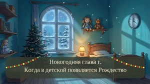 Новогодняя глава 1. Когда в детской появляется Рождество