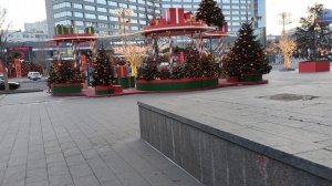 "Живая гирлянда".Новый Арбат.