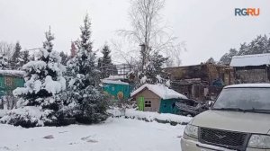 Обстановка на месте гибели фермера с семьей в Подмосковье