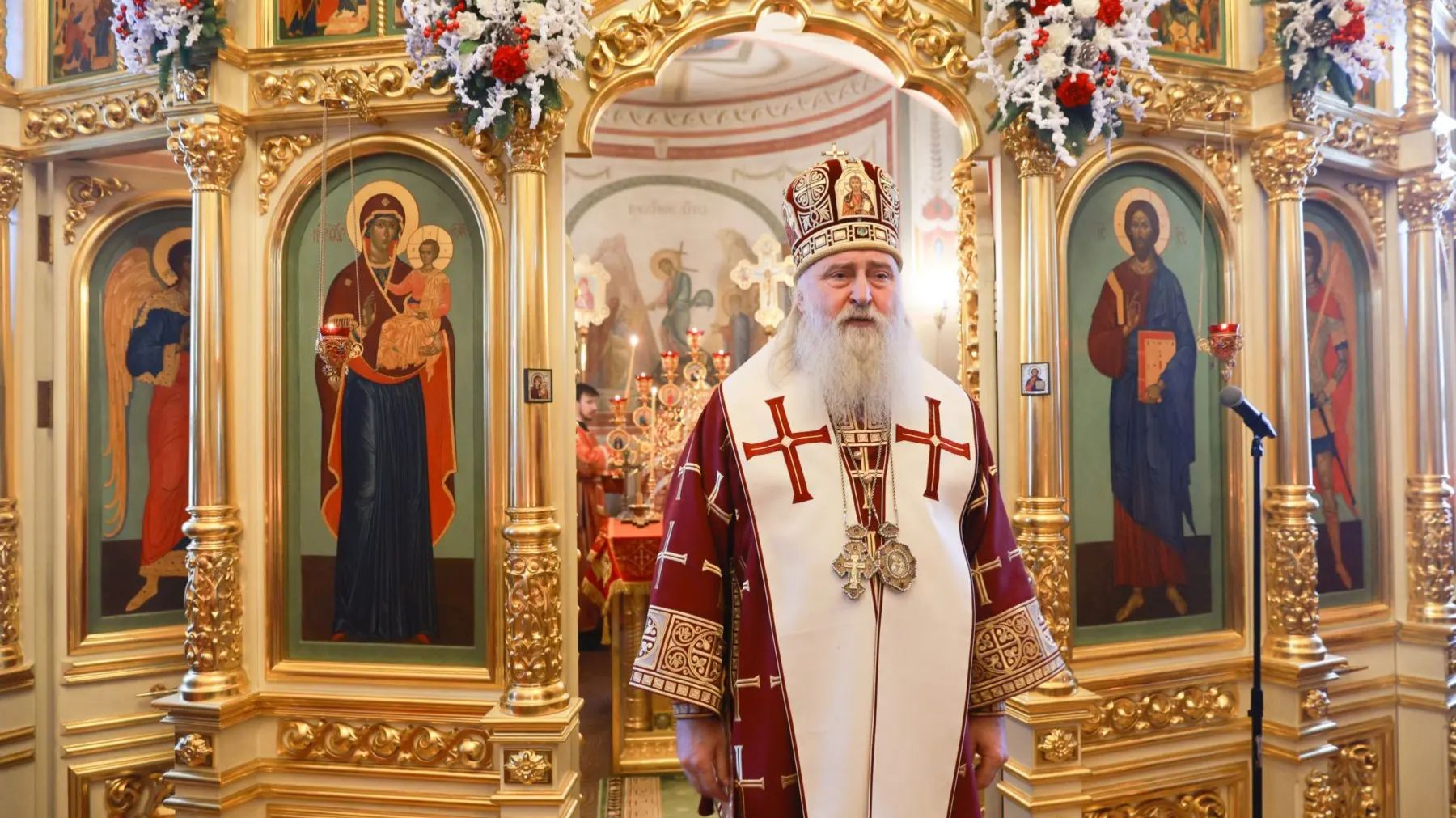 Проповедь митрополита Каширского Феогноста в Аносином женском монастыре 04.01.26 смотреть онлайн