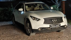 infinity QX-70 2014 AFS. Установка светодиодных модулей Aozoom A5h 2,5"