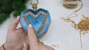 Урок второй. Ёлочные игрушки ручной работы. МК для новичков