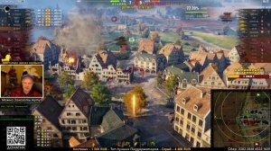 Очень редкая Струбцина на Стримах и Мастер на ней - Объект 261/4.