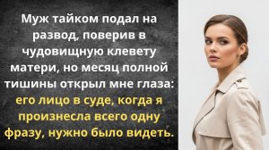 Вернула мужа маме. Обмену не подлежит | Истории из жизни