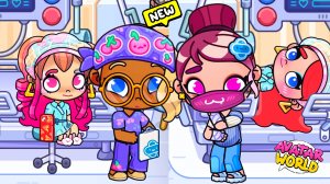 В новогодние🎄каникулы Кира и Аня попали в БОЛЬНИЦУ 😱/♥️AVATAR WORLD СЕМЕЙНЫЕ ИСТОРИИ♥️