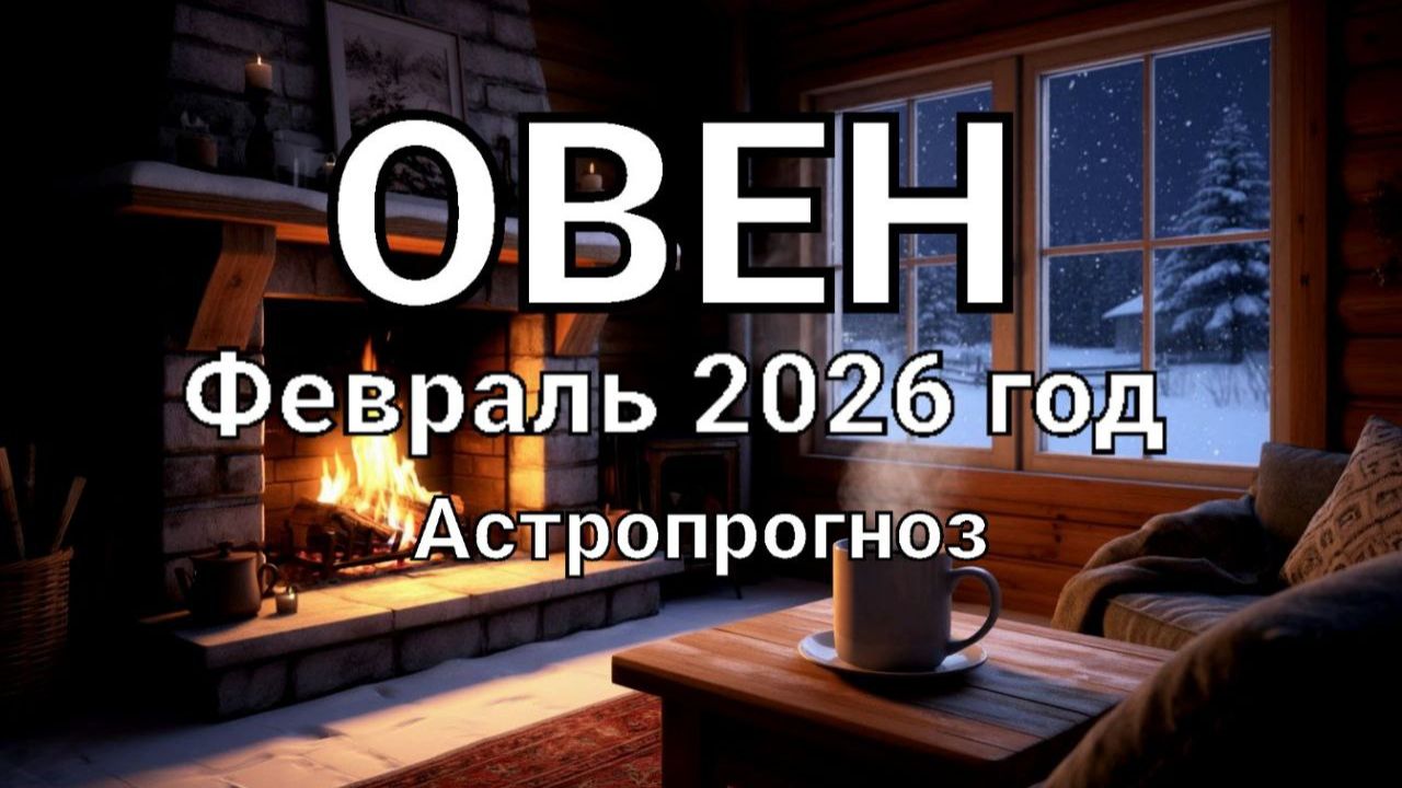 ОВЕН. Февраль 2026 год. Астропрогноз смотреть онлайн