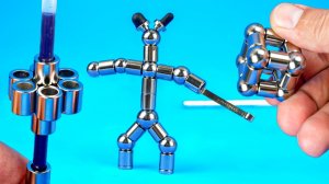 Необычная Антистрес ручка из неомагнитов Поделки Самоделки