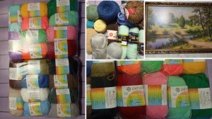 Подарочки 🎁 от девочек и мужа! Остатки на плед и не только