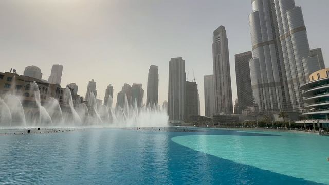 Обновленный фонтан в Дубае ноябрь 2025 год