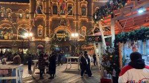 Ночная прогулка по Москве зима как она есть ❄️🌫️