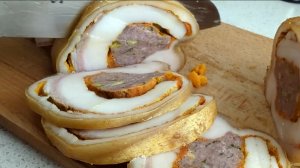 ВКУСНЯТИНА ЗА КОПЕЙКИ! Беру самое тонкое и дешевое сало и вот, что получается.