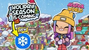 Мир Аватар Ворлд Кемпинг зимой Avatar World