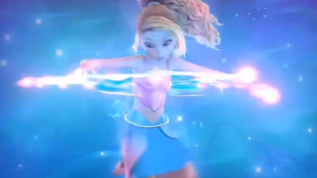 🧜🏼♀️Русалочки морская магия, 🌊🐚превращение Мерлинды в русалку воительницу 🐬 смотреть онлайн