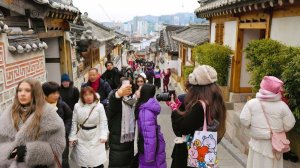 K-컬처로 급부상한 북촌한옥마을, 외국인 인파로 북적북적, 서울여행워커