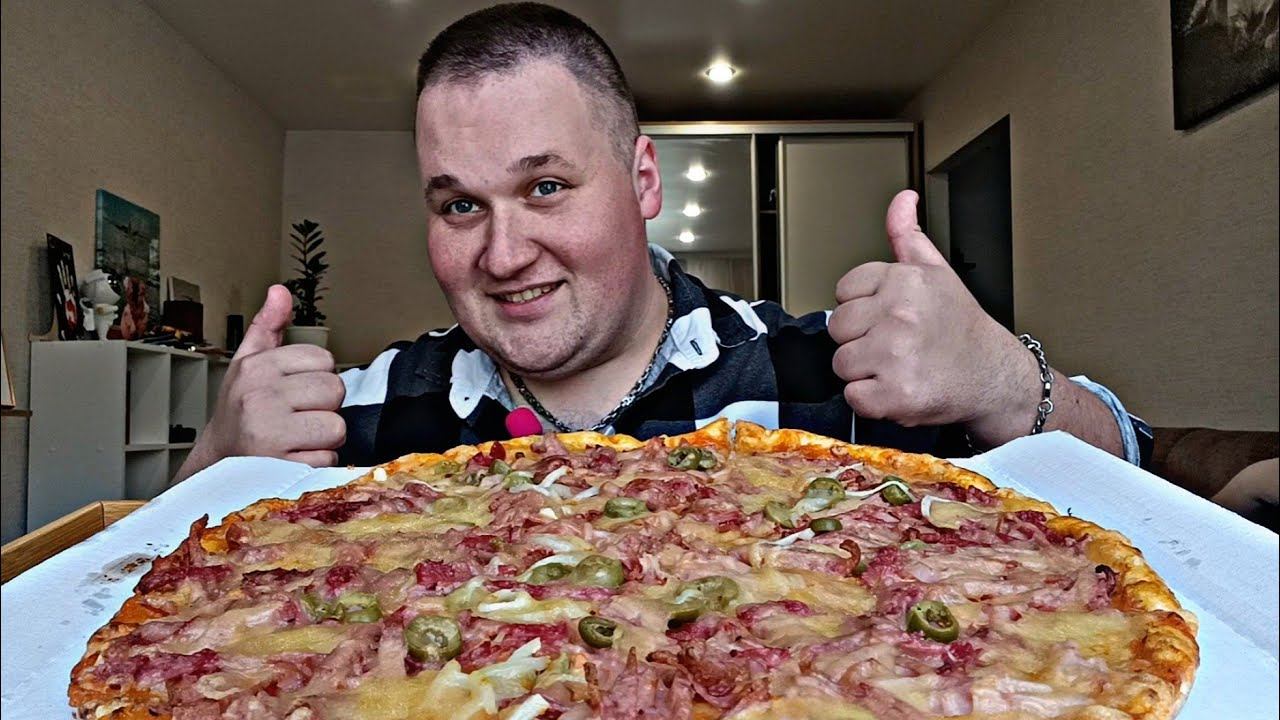 МУКБАНГ ПИЦЦА Фермерская / ОБЖОР Пицца из То то / MUKBANG ASMR смотреть онлайн