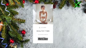 HEALTHY TIME с Екатериной Ковпак | 5 января 2026 | Онлайн-тренировки World Class