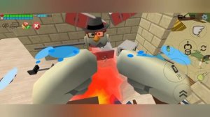 выживание с разработчиком Chicken gun