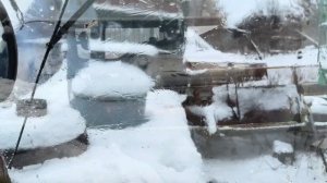 Гребём снег кормим хозяйство