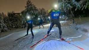 1 этап Ночной лыжной лиги