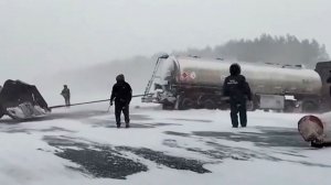 Снежный коллапс в Татарстане привел к массовым заторам на трассах и авариям