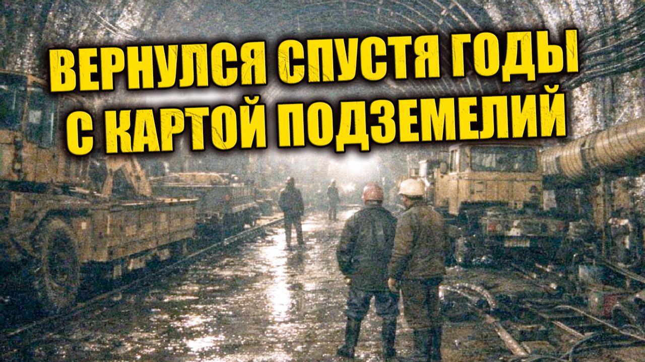 В 80 году рабочий метростроя исчез в тоннеле, а спустя годы вернулся с картой подземных слоёв Земли смотреть онлайн