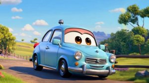 Разноцветные машинки мультик