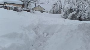 Снегопад Белореченск. 31 декабря 2025г.